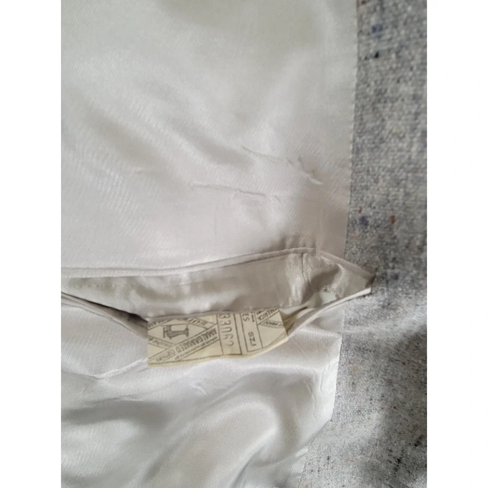 Vtg Johnny Carson Blazer Men 42R 2-Button Elbow Patch Gray 1970's USA Union Made
